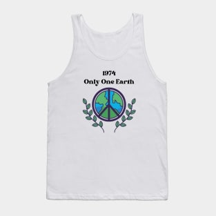 1974 "Only One Earth" Environment Day Tank Top